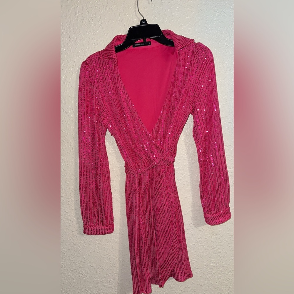 Warp Glittery Dress